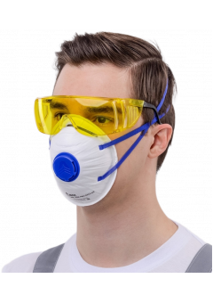 Респиратор чашеобразный DSK PRO 5511 НК с клапаном, FFP2 (20 шт)