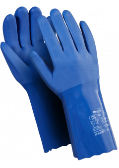 Перчатки Manipula Specialist® Шельф (интерлок+ПВХ 1,9мм), P-T-23/CG-981