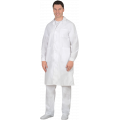 Халат мужской ХБ бязь белый