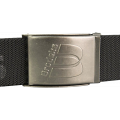 Ремень Brodeks KM128 + стрейч, чёрный, длина 140 см