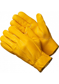 Перчатки цельнокожаные жёлтого цвета Force золотистые (Force Gold) Gward