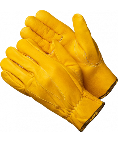 Перчатки цельнокожаные жёлтого цвета Force золотистые (Force Gold) Gward