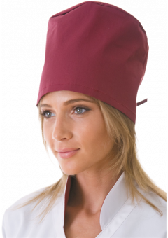 Колпак медицинский (смесовая) бордовый