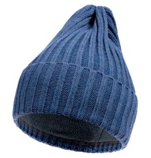 Шапка Norfold, синий меланж (джинс)