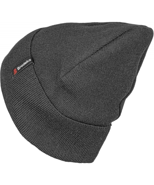 Шапка Brodeks longer, тёмно-серый
