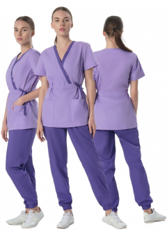 Костюм женский MedLine Арина (тк.Смесовая,120), фиолетовый, сирень