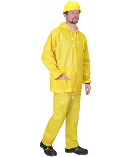 Костюм влагозащитный Сириус Стандарт (210 гр/м2) жёлтый