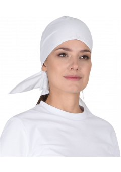 Косынка повара белая