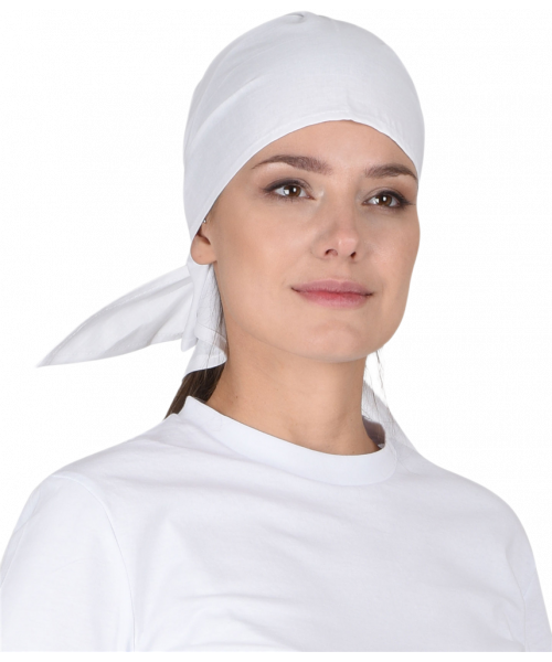 Косынка повара белая