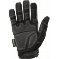 Перчатки Brodeks G-62, серый, чёрный, красный