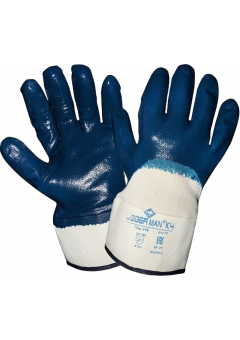 Перчатки Diggerman®КЧ (джерси+нитрил), ПЕР319