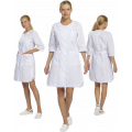 Халат женский Ольга (тк.Смесовая,120), белый