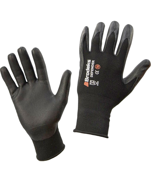 Перчатки Brodeks G-21, чёрный, серый