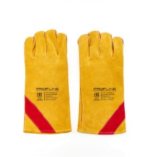 Перчатки (краги) спилковые утепленные PROFLINE LEADER Termo Winter