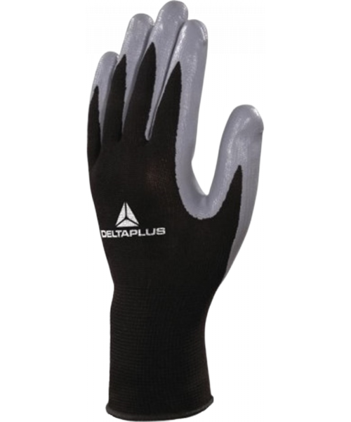 Перчатки DeltaPlus™ VE712GR (полиэстер+нитрил)