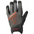 Перчатки Brodeks G-62, серый, чёрный, красный