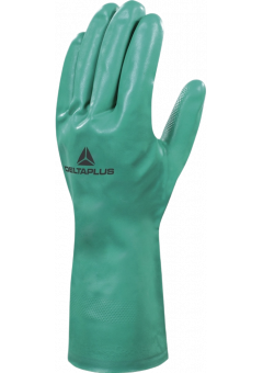 Перчатки DeltaPlus™ NITREX VE801 нитрильные с хлопковым напылением