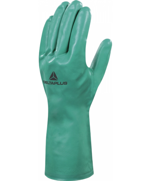 Перчатки DeltaPlus™ NITREX VE801 нитрильные с хлопковым напылением