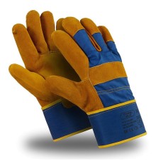 Перчатки Manipula Specialist® Сталкер (спилок/ткань+интерлок), SPL-71/MG-291