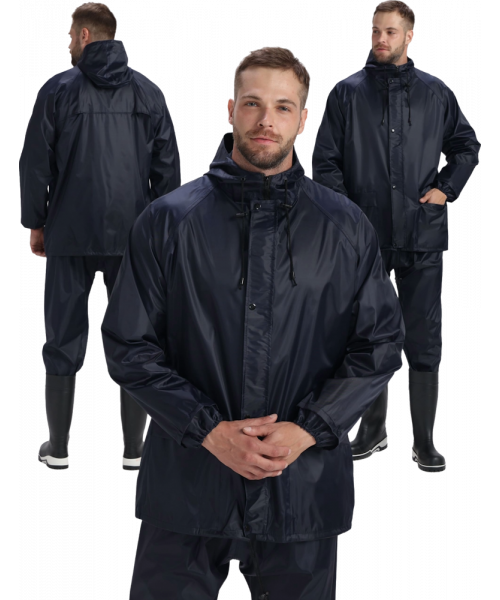 Костюм влагозащитный ProfLineSpecialist (ПВХ,210), тёмно-синий
