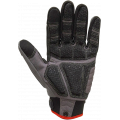 Перчатки Brodeks G-63i, серый, чёрный, красный