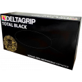 Перчатки нитриловые неопудренные Deltagrip SN тонкие абсолютно чёрные (Deltagrip Slim SN Total Black) Gward