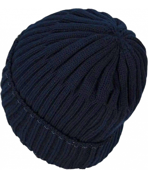 Шапка Brodeks fleece lining, тёмно-синий