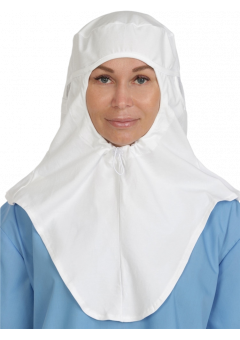 Подшлемник-балаклава с регулировкой UBK001 (тк. Трикотаж, 190 гр/м2), белый