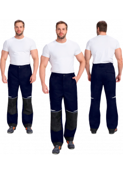Брюки мужские ProfLineSpecialist (тк.Смесовая,240), тёмно-синий