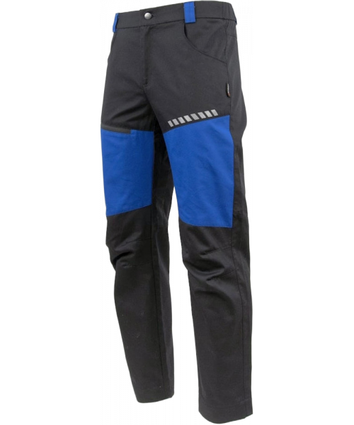 Брюки летние мужские Brodeks KS334, синий, чёрный
