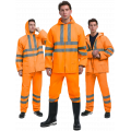 Костюм мужской влагозащитный сигнальный ProfLineSpecialist СОП (ПВХ,210), оранжевый