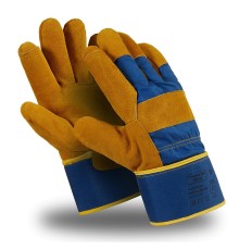 Перчатки Manipula Specialist® Сталкер Про (спилок/ткань+интерлок), SPL-72/MG-292