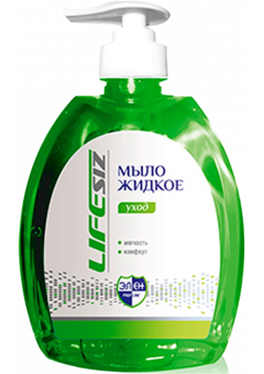 Мыло жидкое Элен™ серия Актив 250 мл (с дозатором), арт.1009