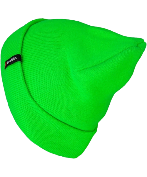 Шапка Brodeks Light Longer HV, зелёный