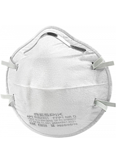 Респиратор чашеобразный Respik® RS2201 без клапана, FFP1 (20 шт)