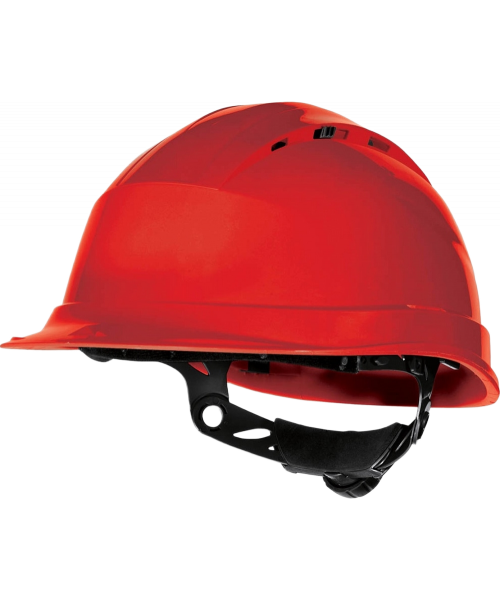 Каска DeltaPlus™ Quartz Up IV (с храповиком), красный