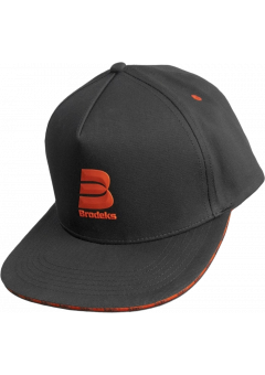 Бейсболка Brodeks KM131, красный, чёрный