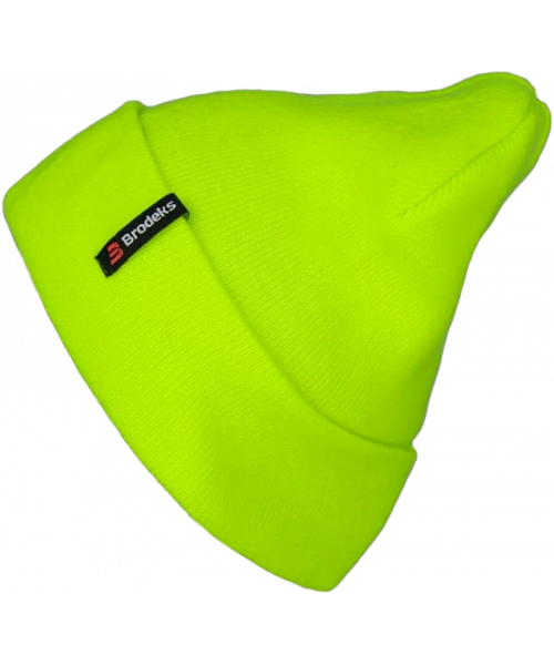 Шапка Brodeks Light Longer HV, салатовый