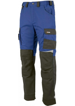 Брюки летние мужские Brodeks KS302, синий, чёрный
