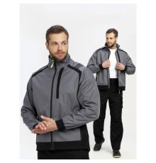 Куртка PROFLINE Leader (тк.Софтшел), серый/черный