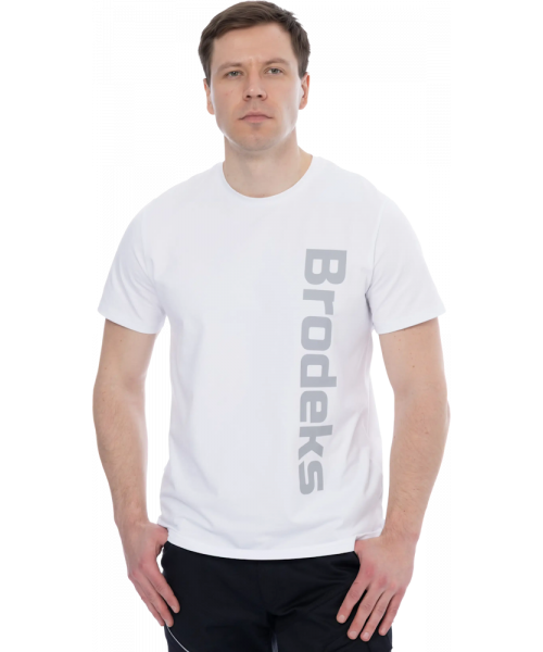 Футболка мужская Brodeks KS704, белый